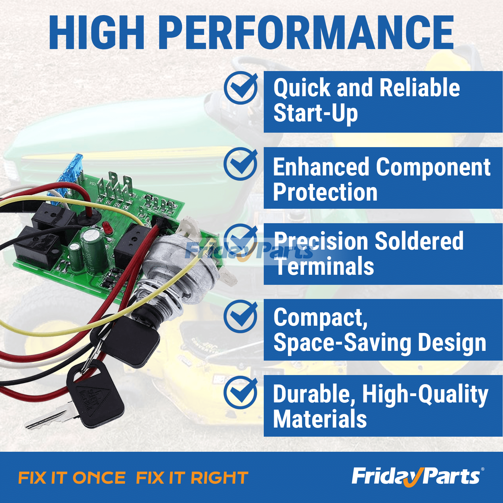  Starter Ignition Switch Module For JOHN DEERE