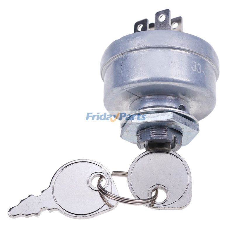 Interrupteur d'allumage de démarreur avec 2 clés MU092377 430-161 33-392 97645 pour Murray Oregon Briggs & Stratton 5411H 5412HpourPour AUTRE MARQUE,Pour Murray