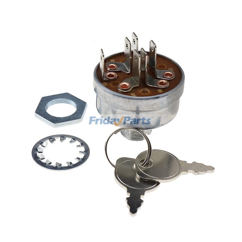 Interrupteur d'allumage de démarreur avec 2 clés 33-392 pour Murray Oregon Briggs & Stratton 5411H 5412H Pour AUTRE MARQUE,Pour Murray