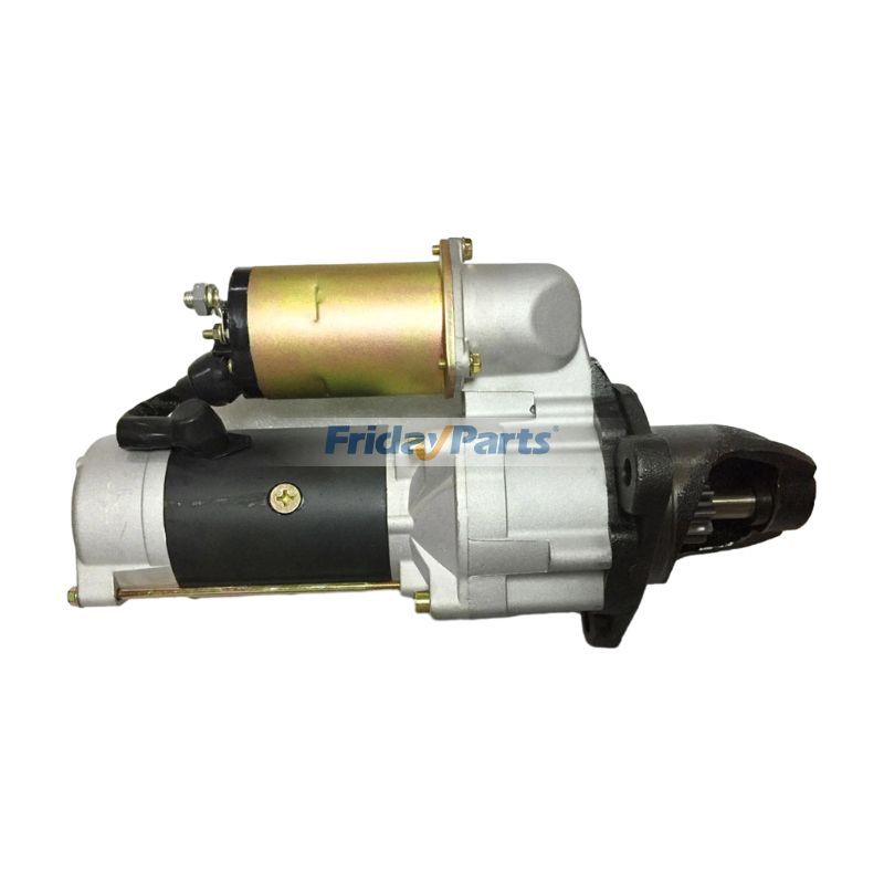 24V 11T Starter Motor 600-813-3610 for Komatsu Engine S6D125-1 SA6D170 Bulldozer D85A-21B D85A-21 D85E-21 D85P-21 D375A-1 D135A-1 Truck HD465-3