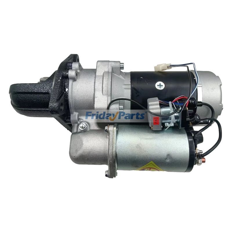 24V 15T Starter Motor 37766-20200 37766-00200 for Mitsubishi Engine S12R S16R