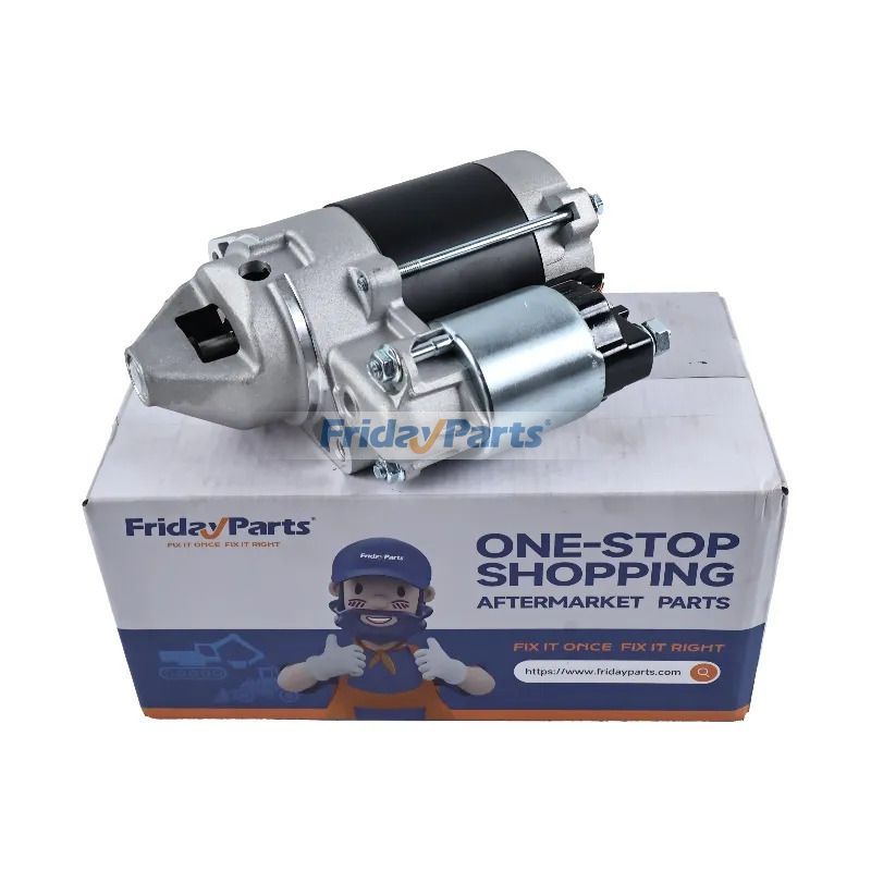 Starter Motor 12499-63010 for Kubota Lawn Tractor T1700H T1700HX