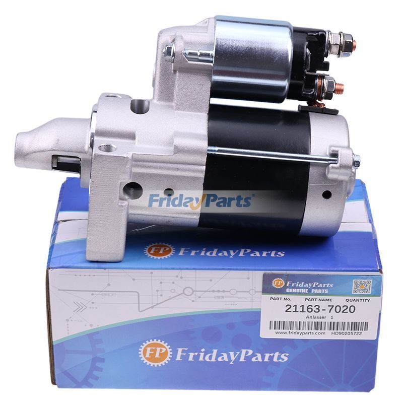 New Starter Motor For Kawasaki FH451V Engine – 12V, 10 Tooth, CCW, Replaces 21163-7003