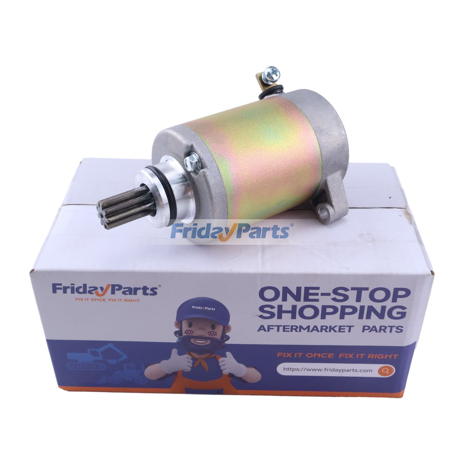 Starter Motor 31100-20E00 for 1995-2000 Suzuki Motorcycle AN125 AN150 Burgman