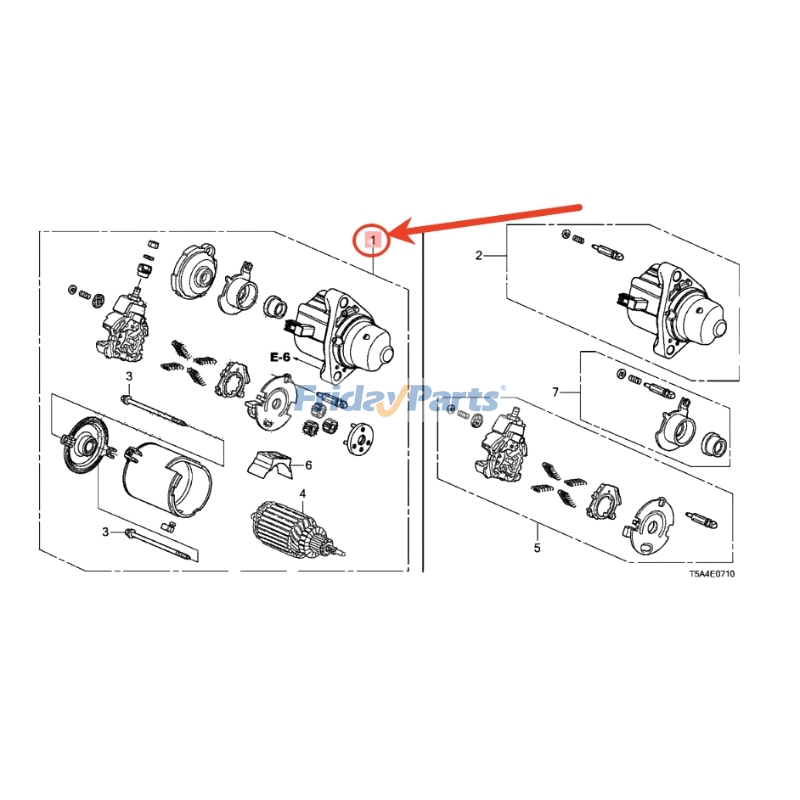 Starter Motor for Vehicle