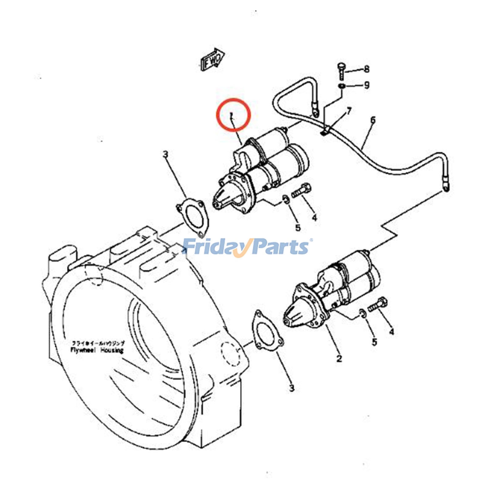 Starter Motor for Engine,Generator