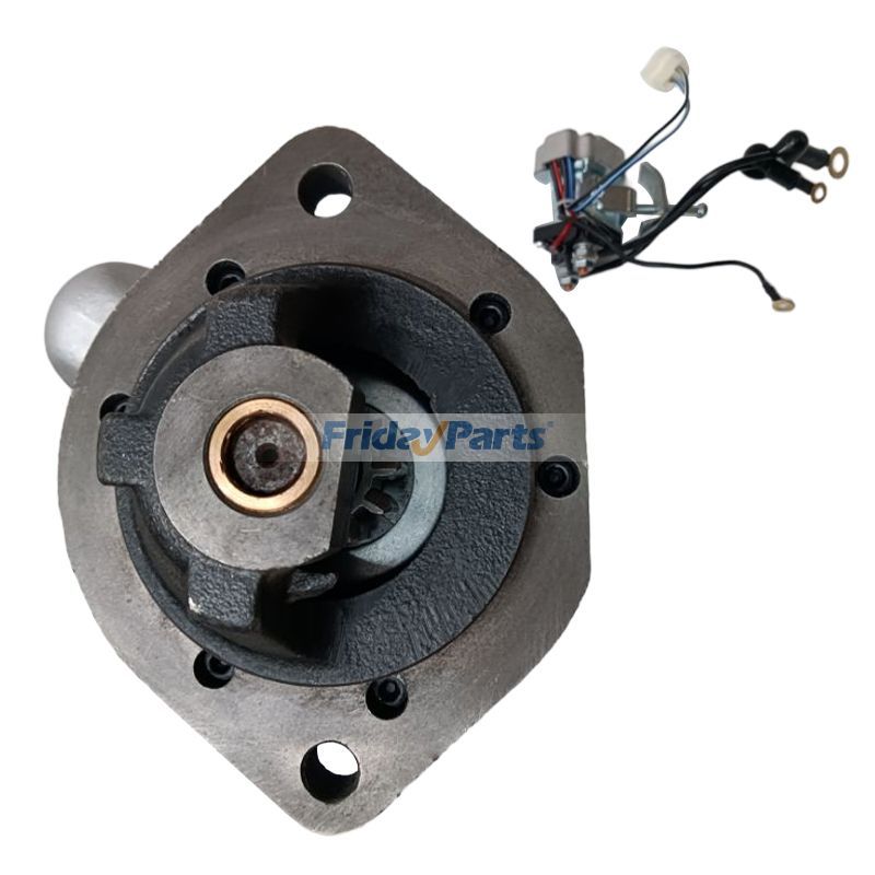 FridayParts 24V 11T Starter Motor S4D95L-1