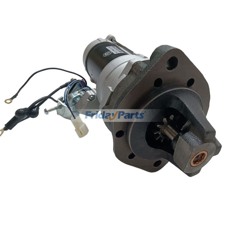  24V 11T Starter Motor S4D95L-1 For KOMATSU