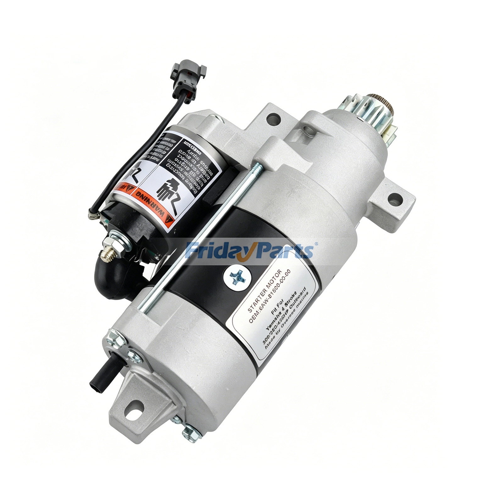 Motor de arranque 6AW-81800-00-00 para motores fueraborda Yamaha de 300 HP, 350 HP y 425 HP.