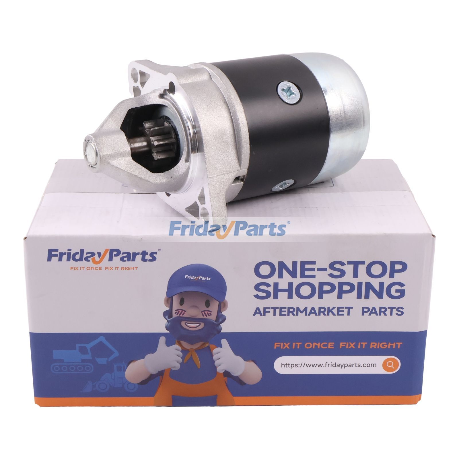 Starter Motor 6C090-59213 6C090-59210 for Kubota Engine D722 Tractor B7300HSD B7410D B1820