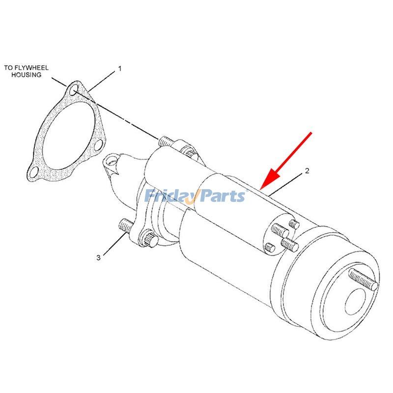 Starter Motorerpillar CAT in Stock in China