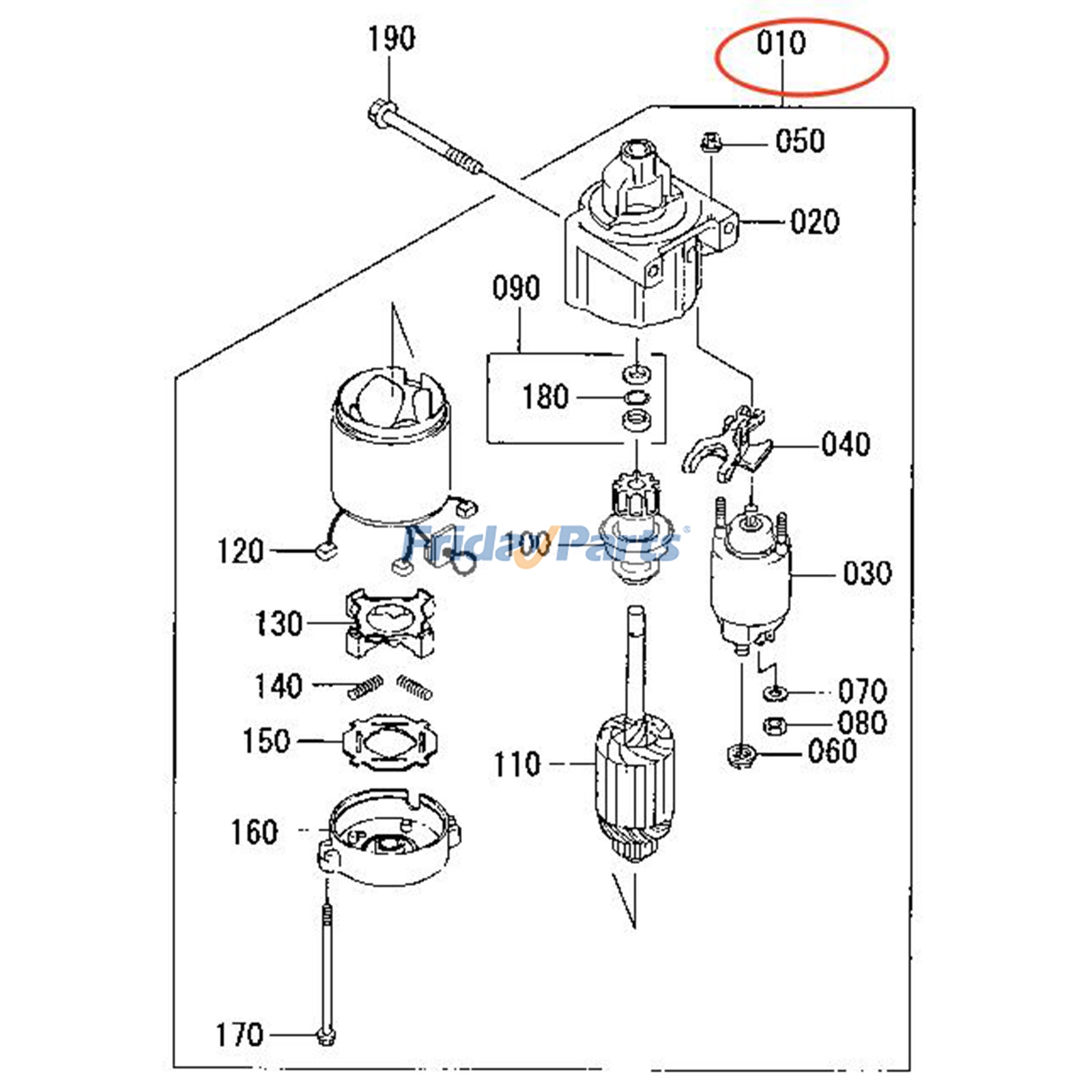 FridayParts Anlasser