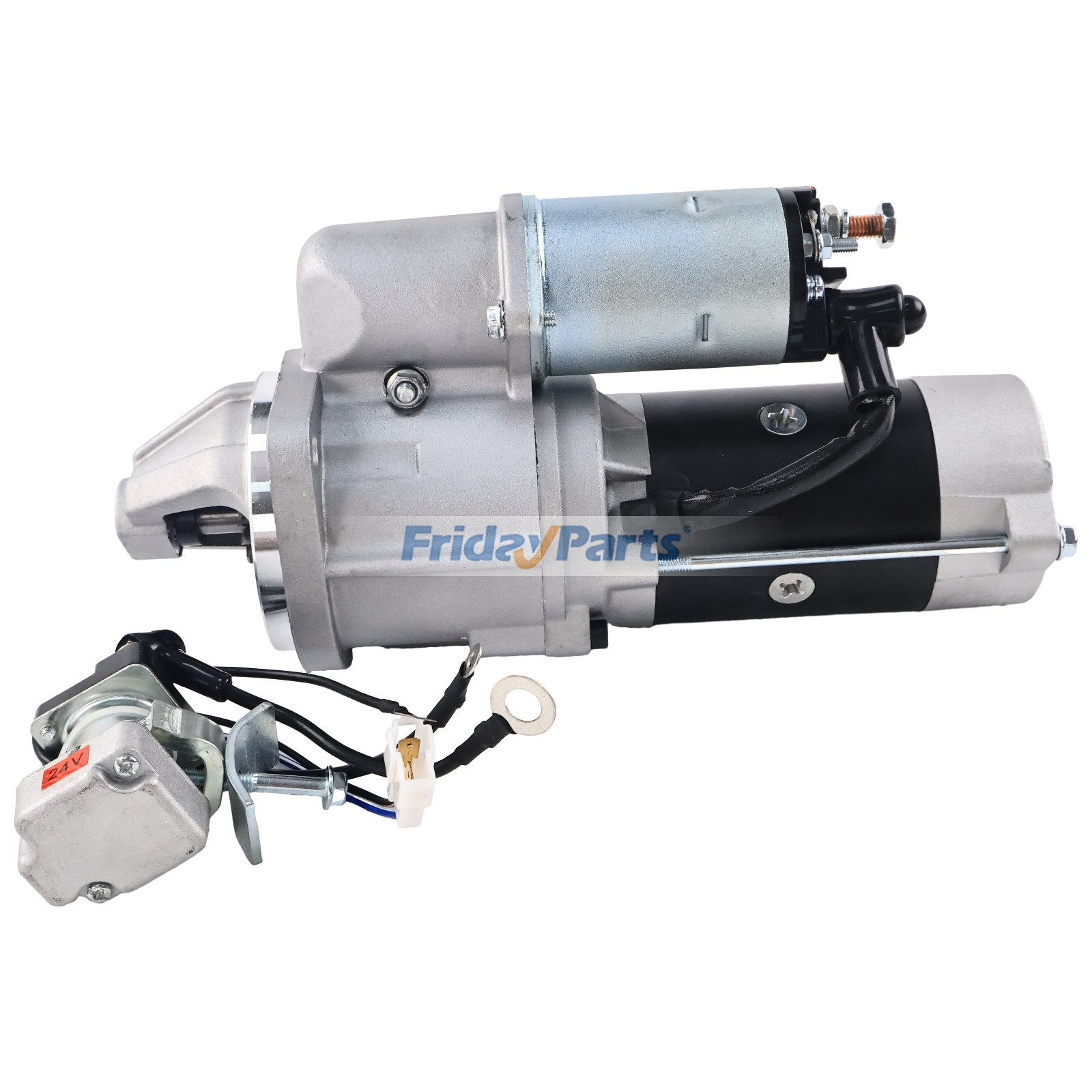 Démarreur 02300-02201 pour moteur Komatsu 4D102 Excavateur Komatsu PC120-6 PC100-6