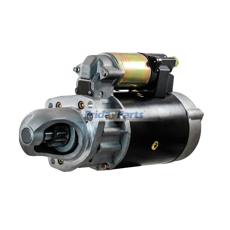 Démarreur pour tracteur John Deere, moteur 6076 7,6 L, modèles 4055, 4255, 4455, 4555, 4755, 4955, 5730 et 5830 - Remplace Denso 128000-5971