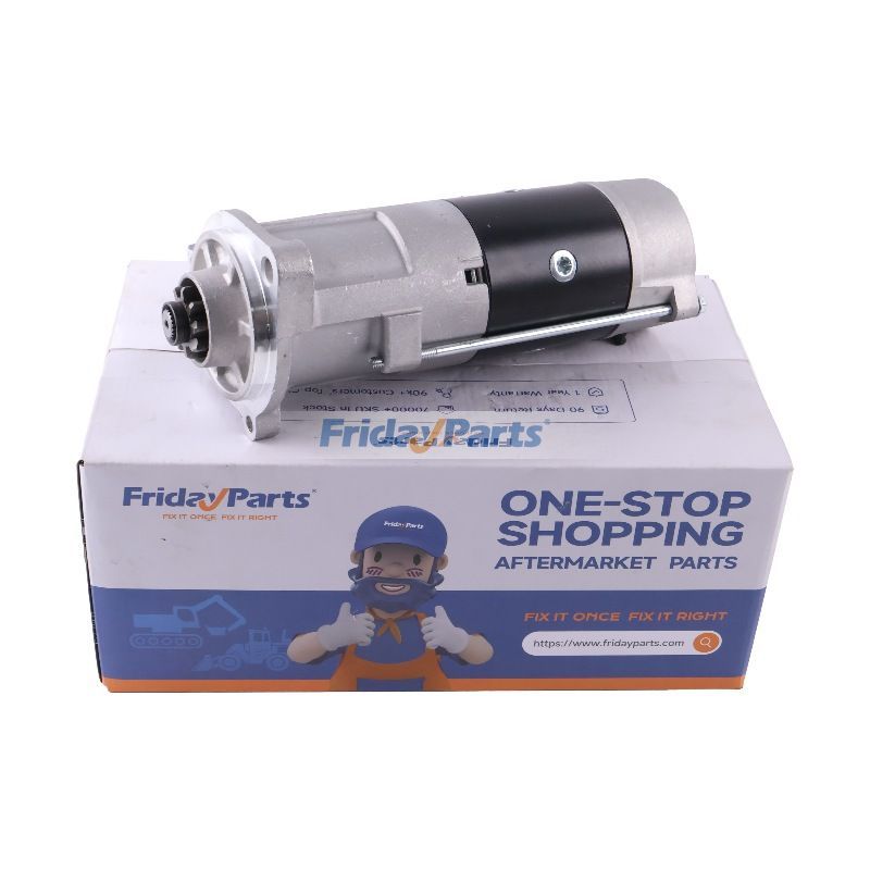 Starter Motor K1K964-63012 K1J301-63010 K1K964-63010 for Takeuchi Loader TL10V2 TL8 TL8R2