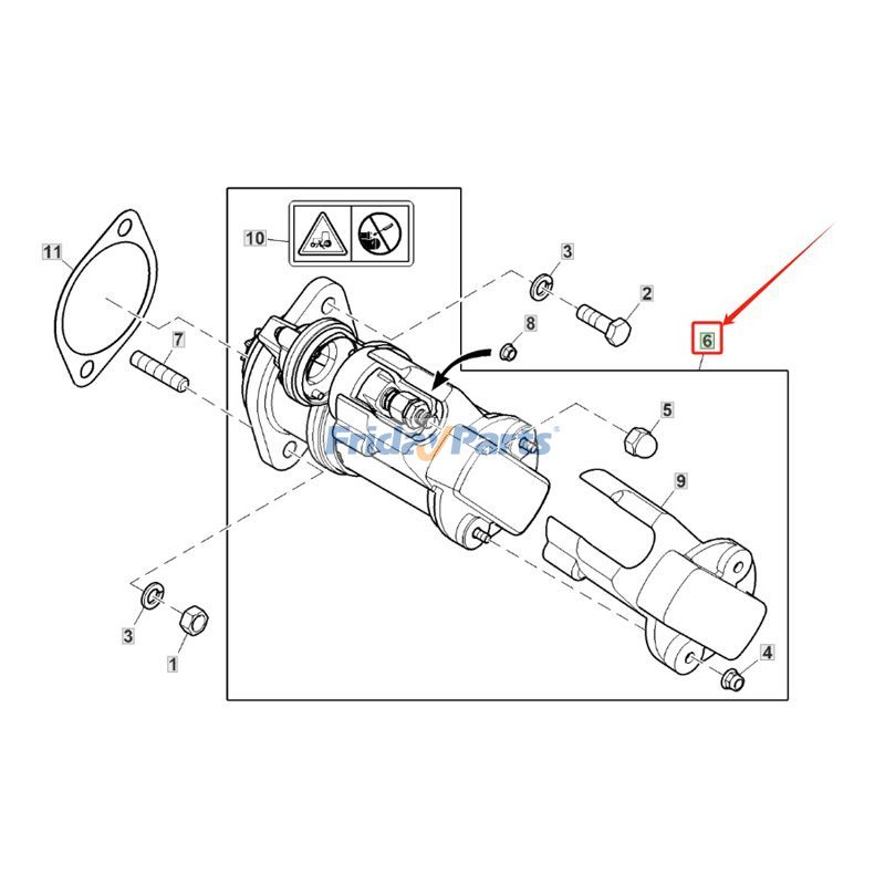 FridayPartsでスターターモーターキット 3029を購入