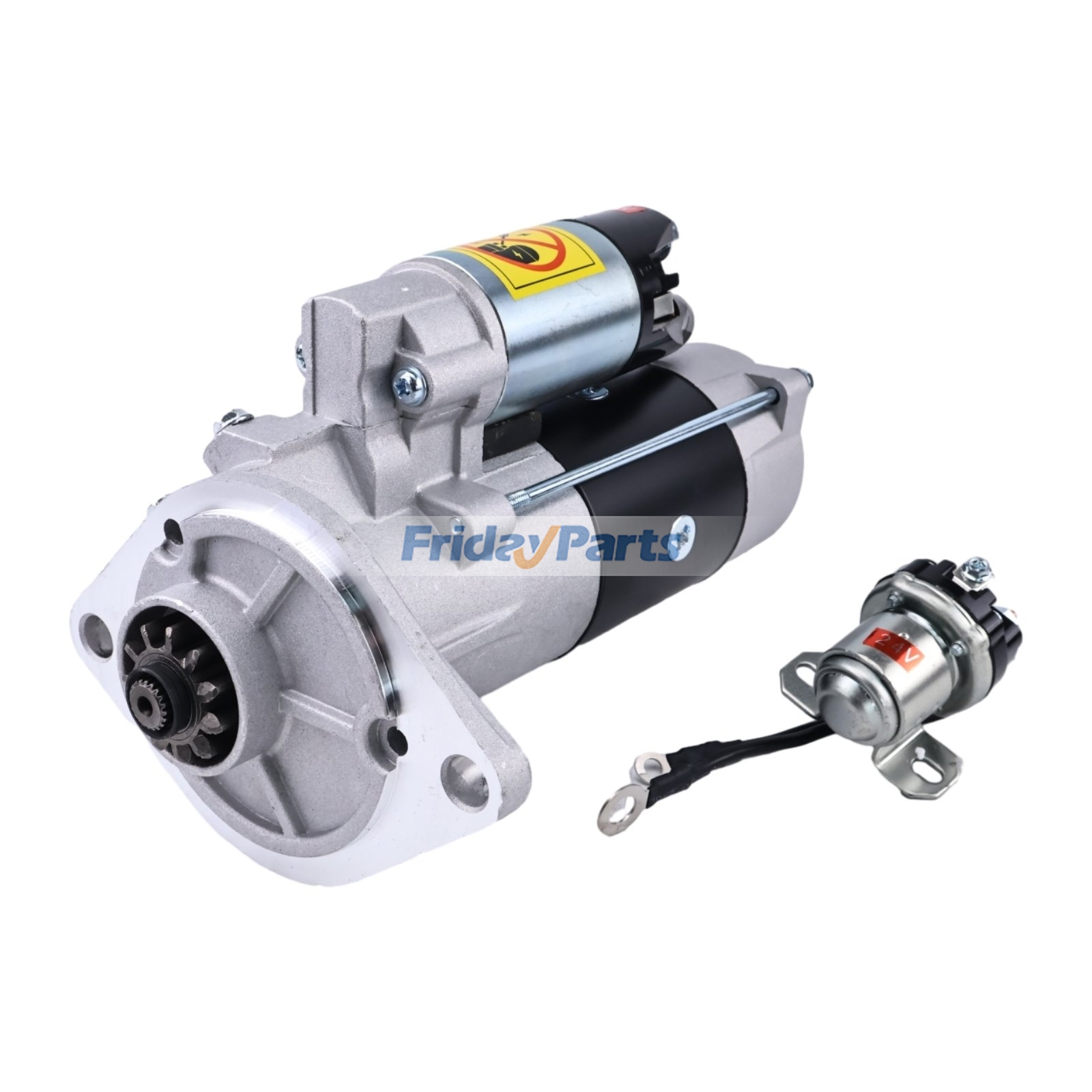Starter Motor M8T87171 VAME049303 for Mitsubishi Engine 4D34 6D34 New Holland Excavator E235SRLC E215 E160 EH160 EH215 E235SR