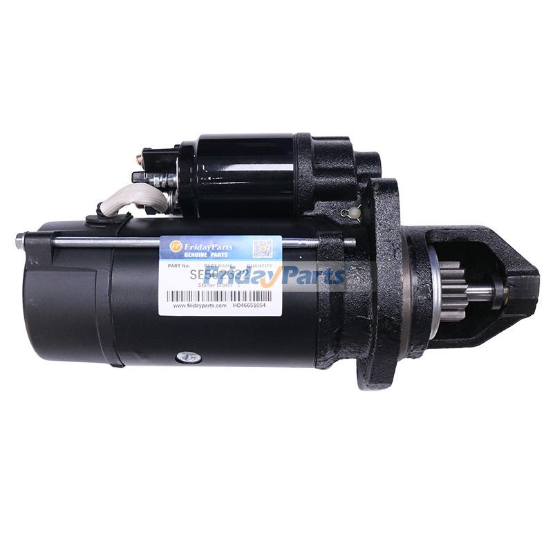 Starter Motor SE502632 for John Deere Engine 4050 6068 Combine 1175 1165 1550 1450