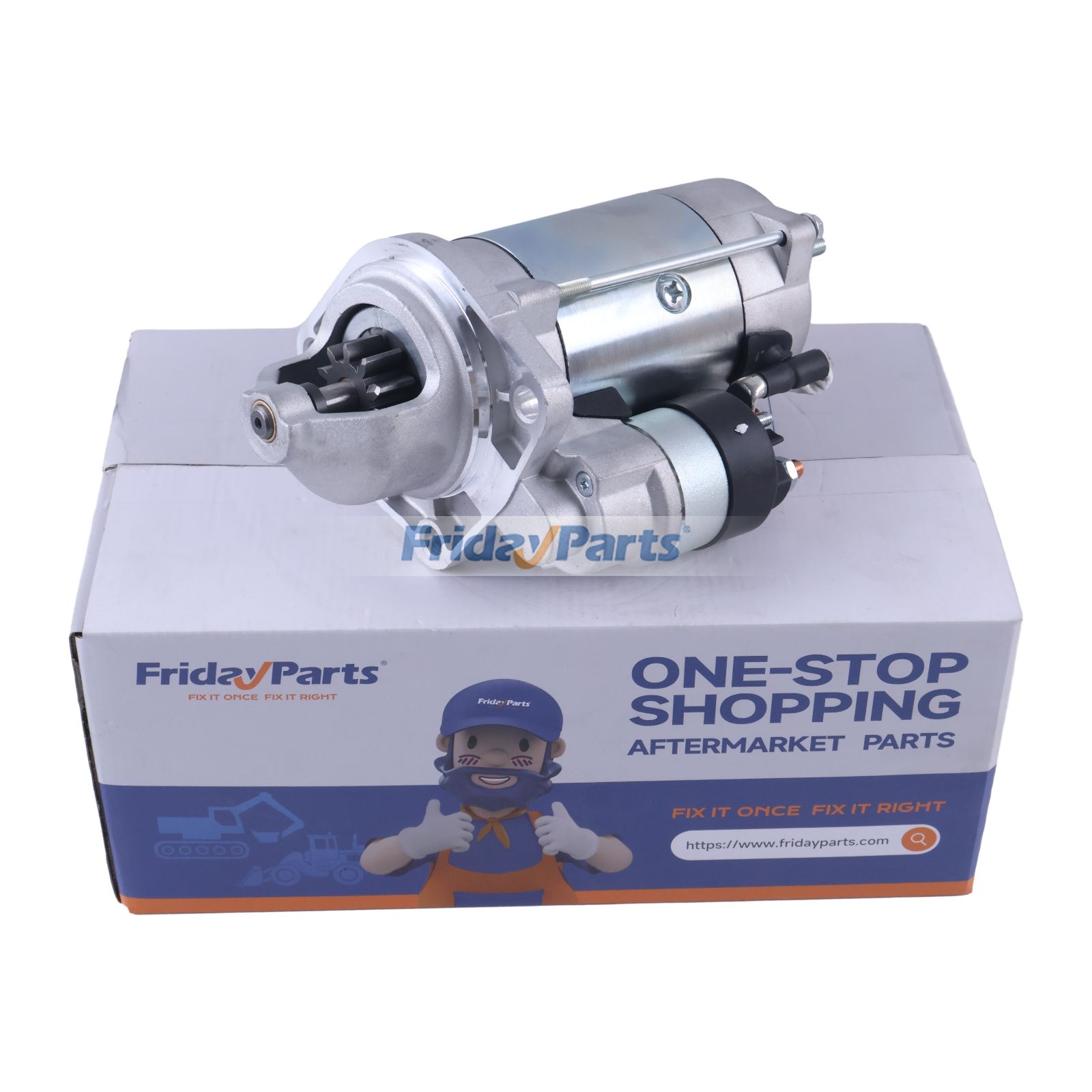 Starter Motor T400267 STG91074 0000-12618 for Perkins Engine S1100 Massey Ferguson Tractor 5465 6260 6270 6280