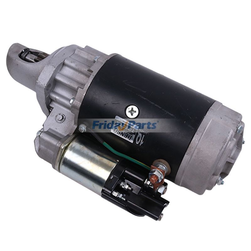 Motor de arranque de 12 V y 10 T TY25960 para cargadora John Deere 444 444C 444D 544C 544E 644A 644C 644D 644E de FridayParts