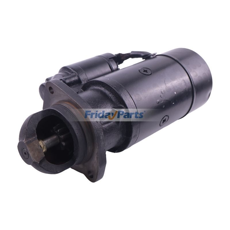 24V 9T Starter Motor VOE20459041 for Volvo Engine D6D TAD420VE TAD530GE TAD720VE Excavator EC135B EC140B EC160B EC180B EC210B EC240B EC290B EW180B EW200B
