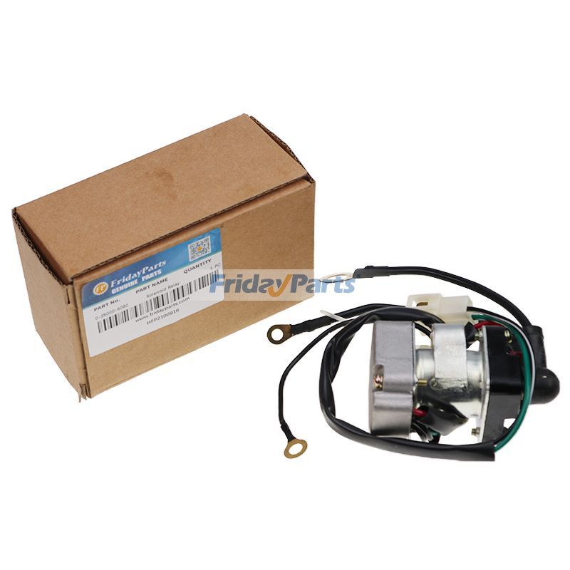 Relais de démarrage 0-25000-6080 pour moteur Isuzu 6BD1 6BG1 Hitachi Excavator EX220 EX100 EX120