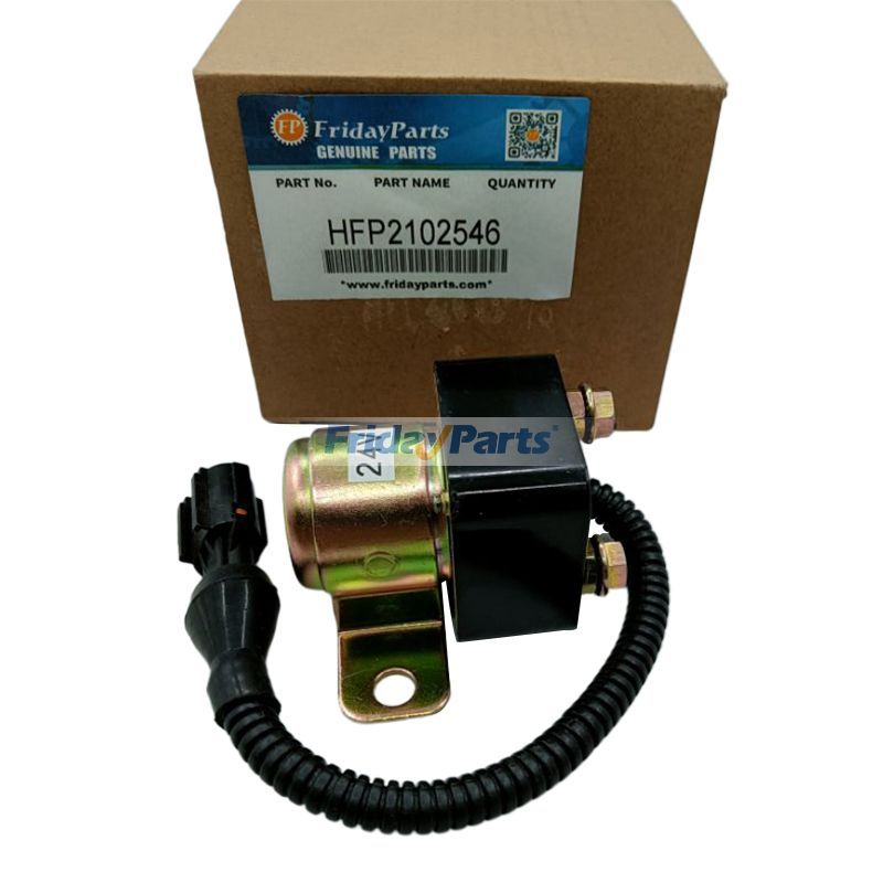 Relais de démarrage 544-00007 pour pelle Doosan Daewoo Komatsu DX140LC DX225LC DX300LC DX350LC DX420LC DX520LC Solar 140LC-V 210W-V 225LC-V 340LC-V