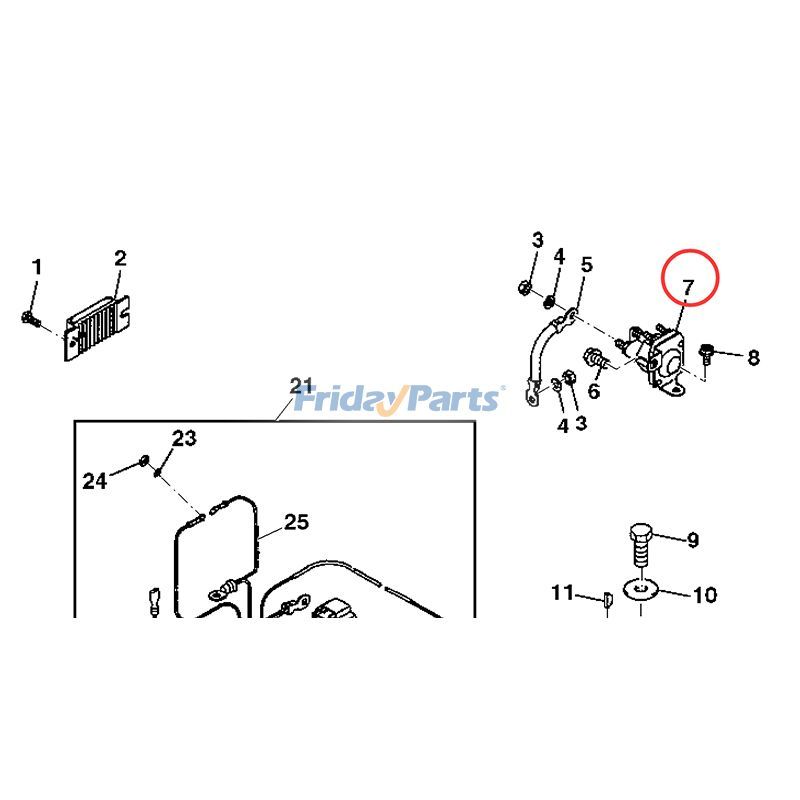 Starter Solenoid Relay44 For JOHN DEERE Tractor,Others
