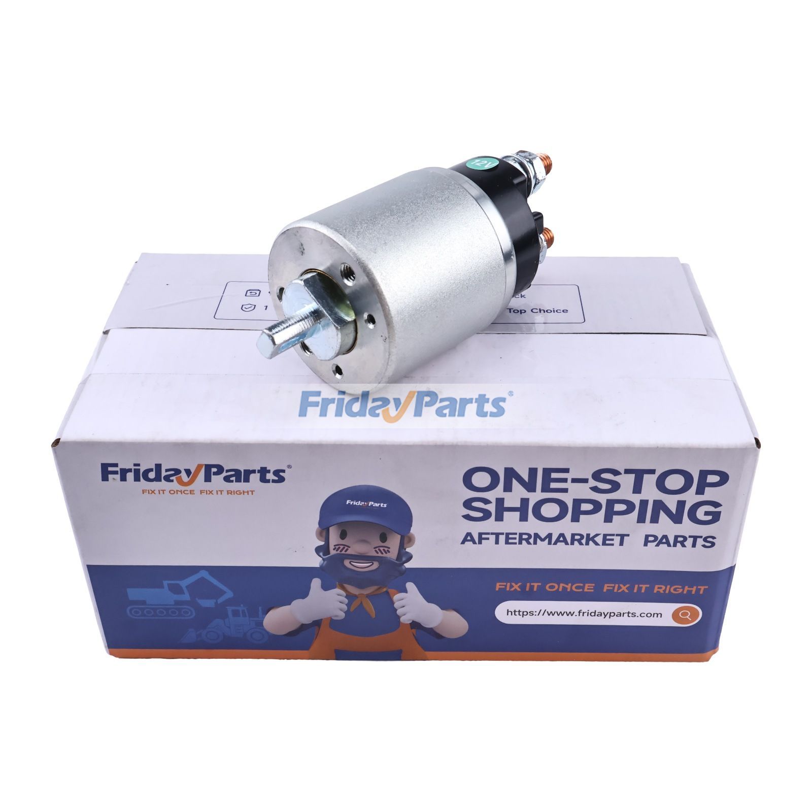 Starter Solenoid Switch 129900-77590 for Hyundai Excavator R55-3 R55W-3