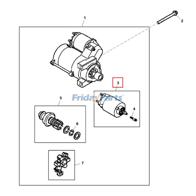 Starter Solenoid Valve for Engine,Mower,Tractor,Snow Equipment