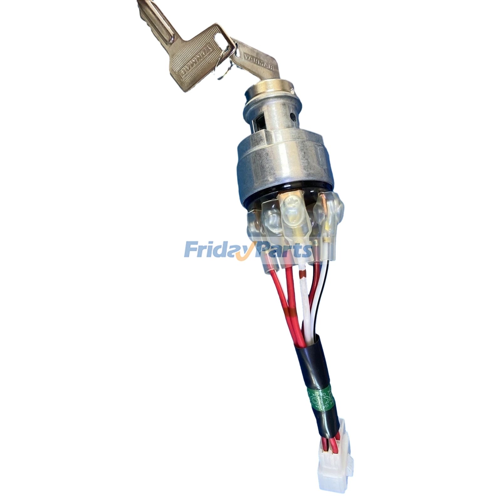 Anlasserschalter 172187-17101 für Yanmar-Motor 3TNV74F, Bagger SV100-1, ViO80, ViO27-5B, Premium-Qualität mit 3 Jahren Garantie