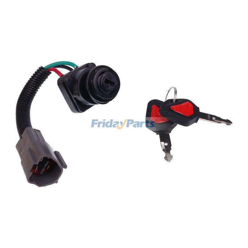 Interrupteur de démarrage avec clés 32771-31822 pour chargeuse-pelleteuse Kubota L39 L45 L47 L48 M59 M62