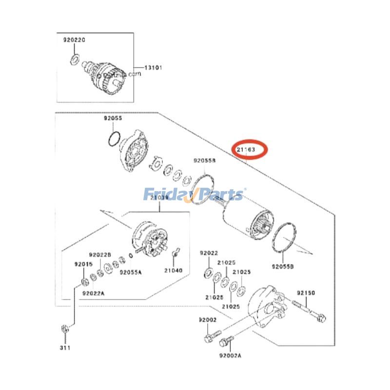 FridayParts Anlasser