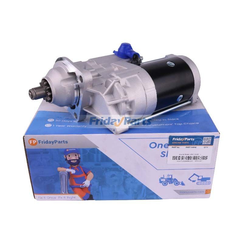 Starter Motor 24V 5.5KW 1987566C1 for Case 621 688 850D 9020 1150E W14C