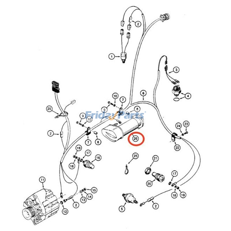 Starter Motor for Loader
