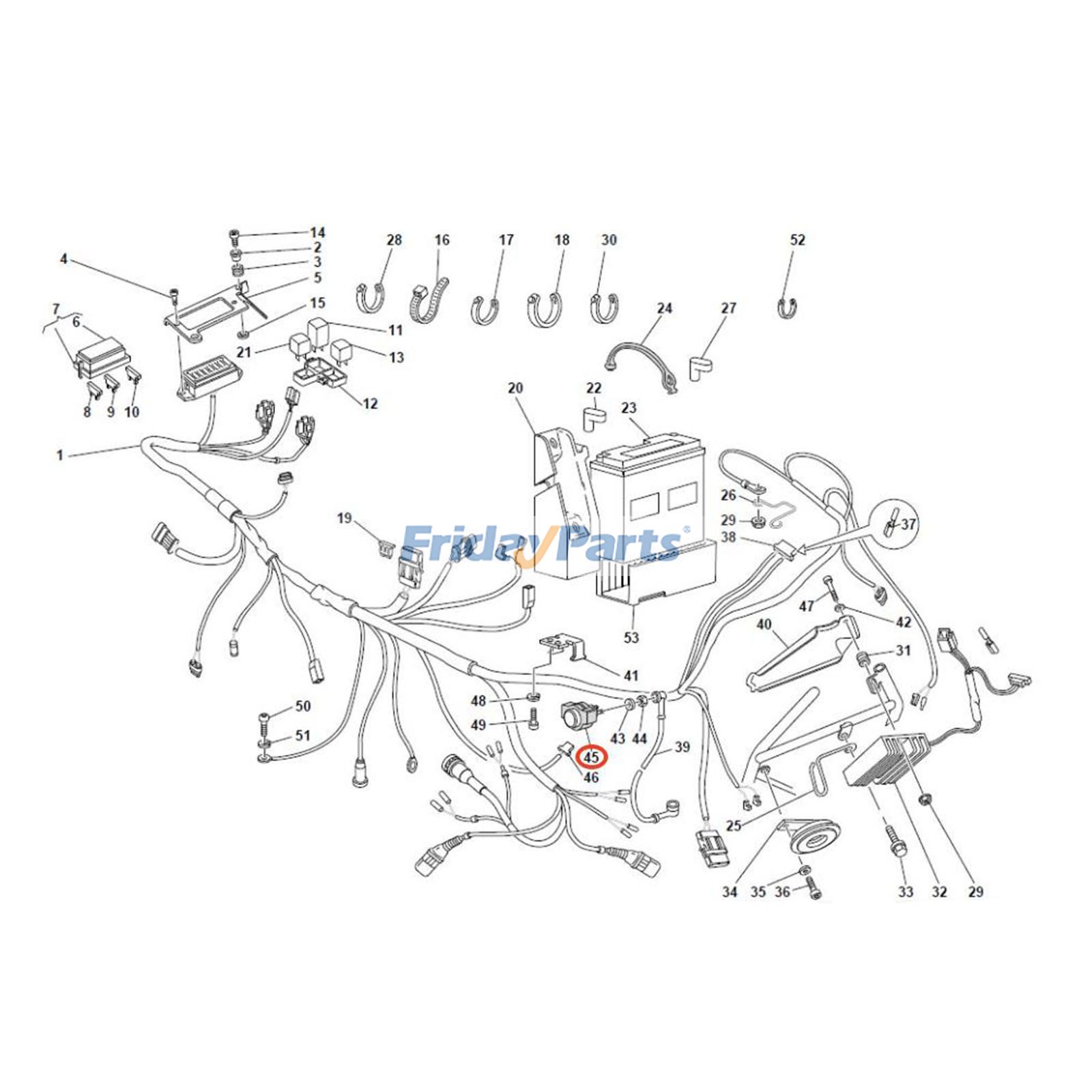 Solénoïde de relais de démarreur Pour AUTRE MARQUE