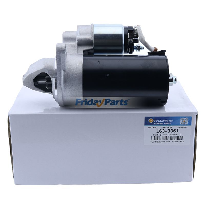 Starting Motor GP-Electric 163-3361 for Caterpillar CAT Engine 3013 3013C 3014 3024 3024C C1.5 C2.2 Loader 216 216B 226B 232B 242B