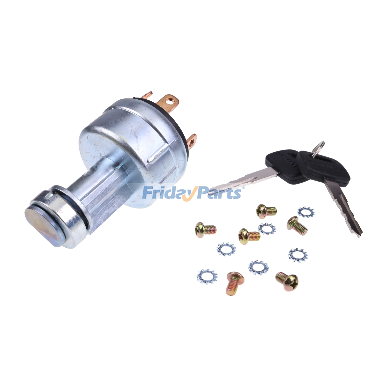 Interrupteur d'allumage et de démarrage 08086-10000 avec clés pour chargeuse sur pneus Komatsu WA100 WA120 WA150 WA180 WA200 WA250 WA300 WA380 WA350 WA320 WA400 WA420 WA450pourPour KOMATSU