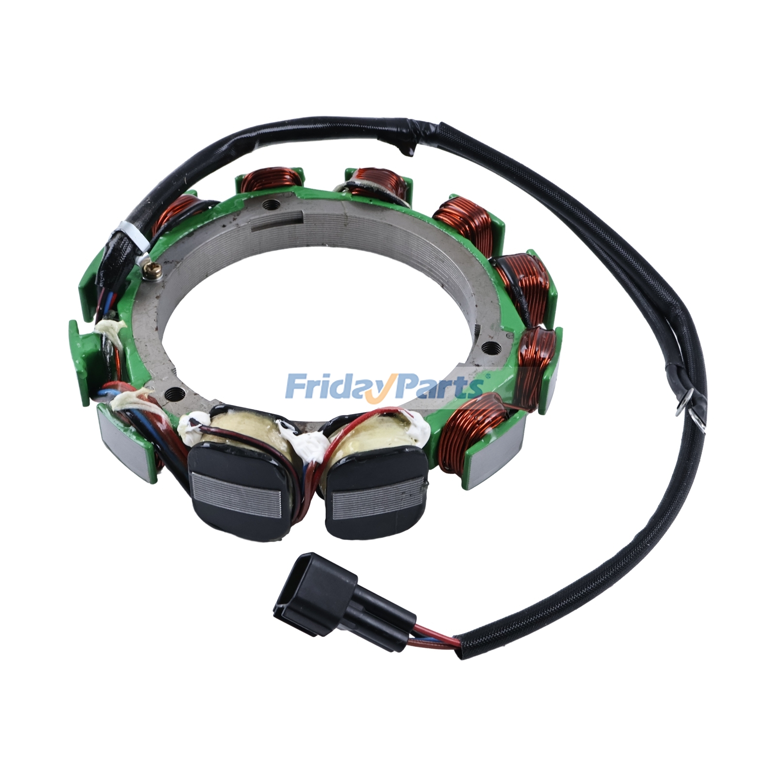 Stator 177-6E5-10 6E5-85510-10-00 for Yamaha Outboard Engine 115HP 130HP V4 1984-1989