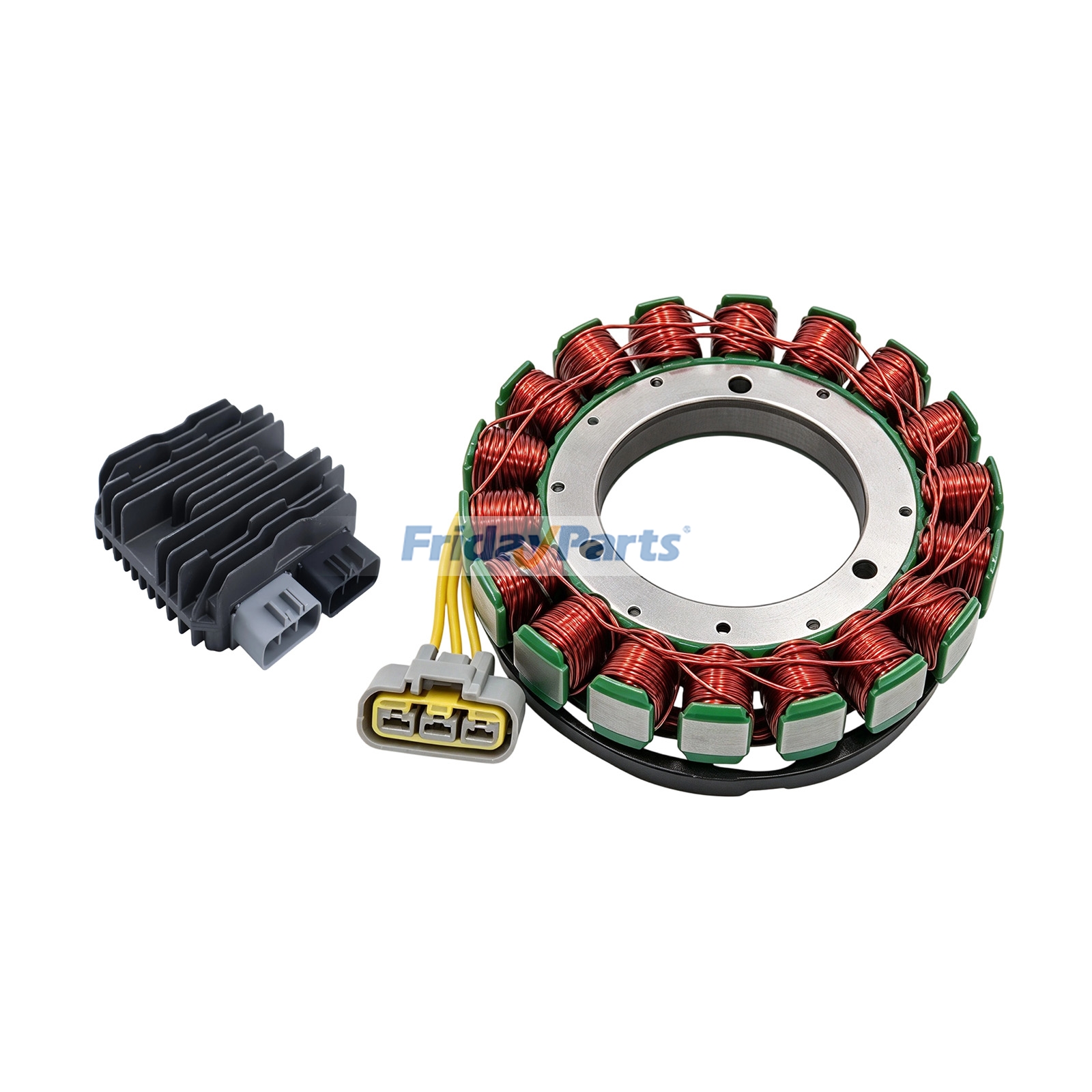 Stator & Regulator Rectifier MIU11412 MIU14344 for Kawasaki Engine FD620D John Deere UTV XUV620I XUV625i