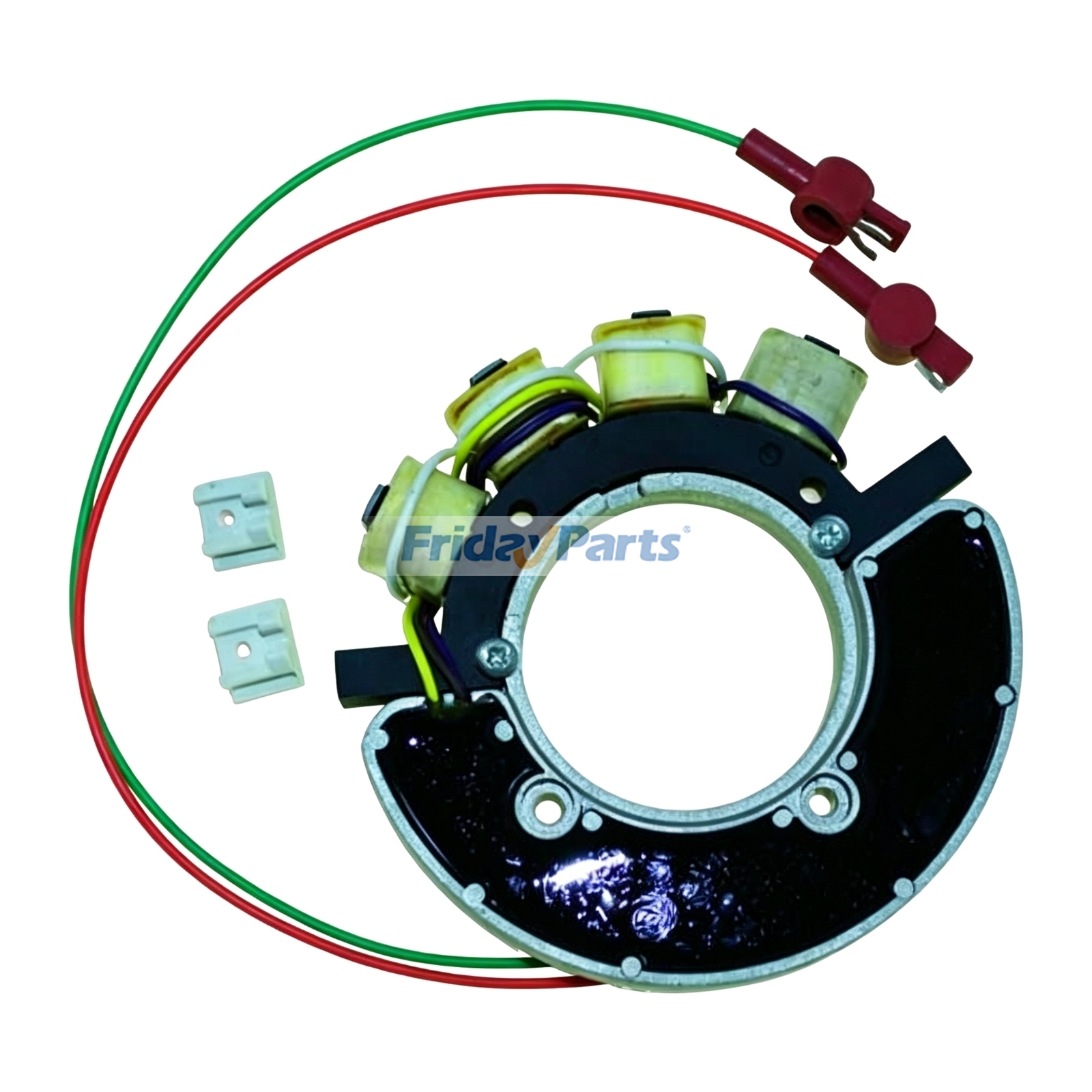 Stator 174-3996 3393962A4 3393996A4 3393996A7 for Mercury Engine 4HP 4.5HP 7.5HP 9.8HP 20HP 25HP 35HP 40HP 1966-1981
