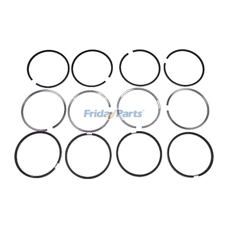 STD 1 Set Piston Ring 6678075 for Kubota Engine V2203 D1703-E2B Bobcat B300 325 328 331 334 337 341 753 763 773 5600 7753 BL370 S150 S160 S175 S185
