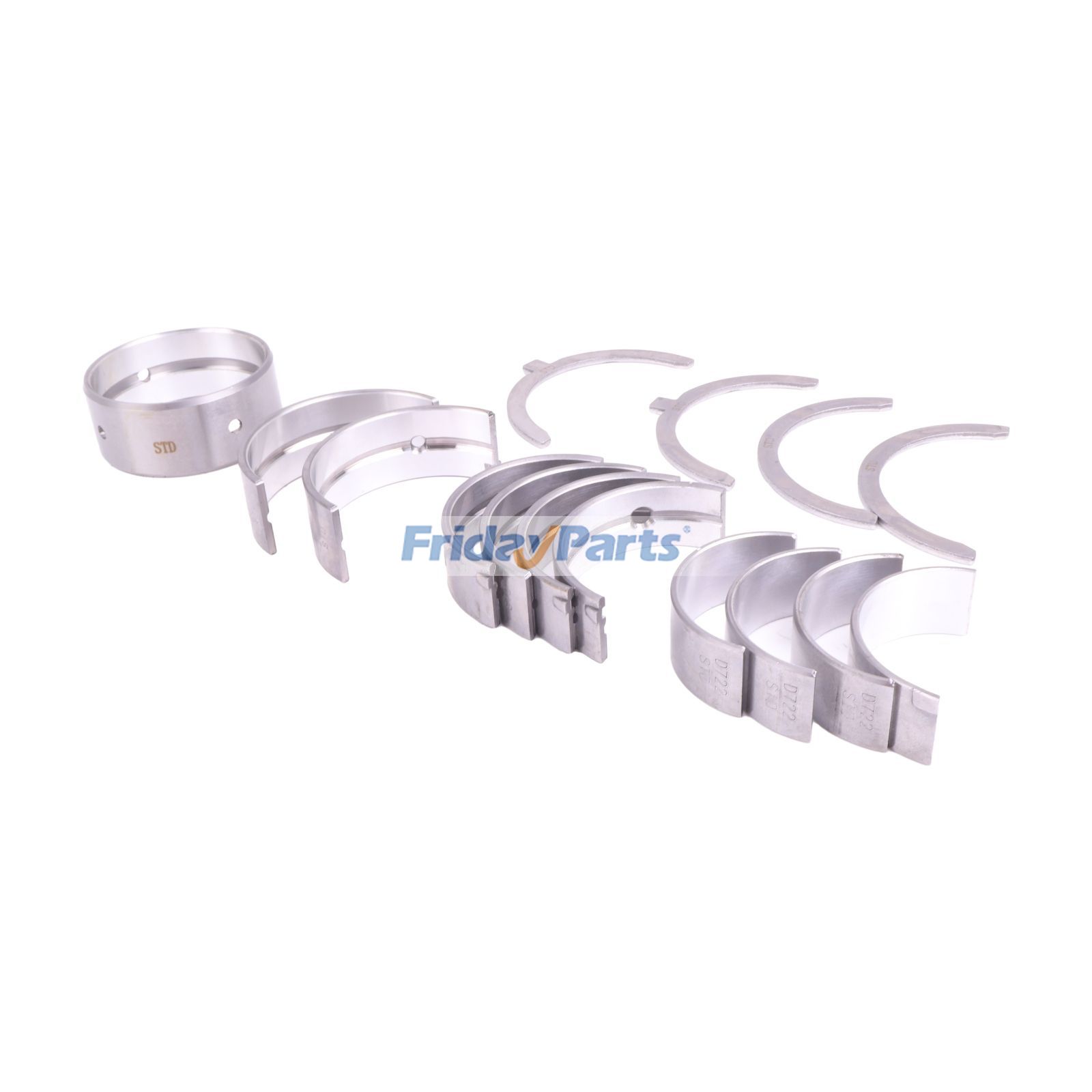 1 juego de cojinetes de biela y de bancada para motor Kubota Z482