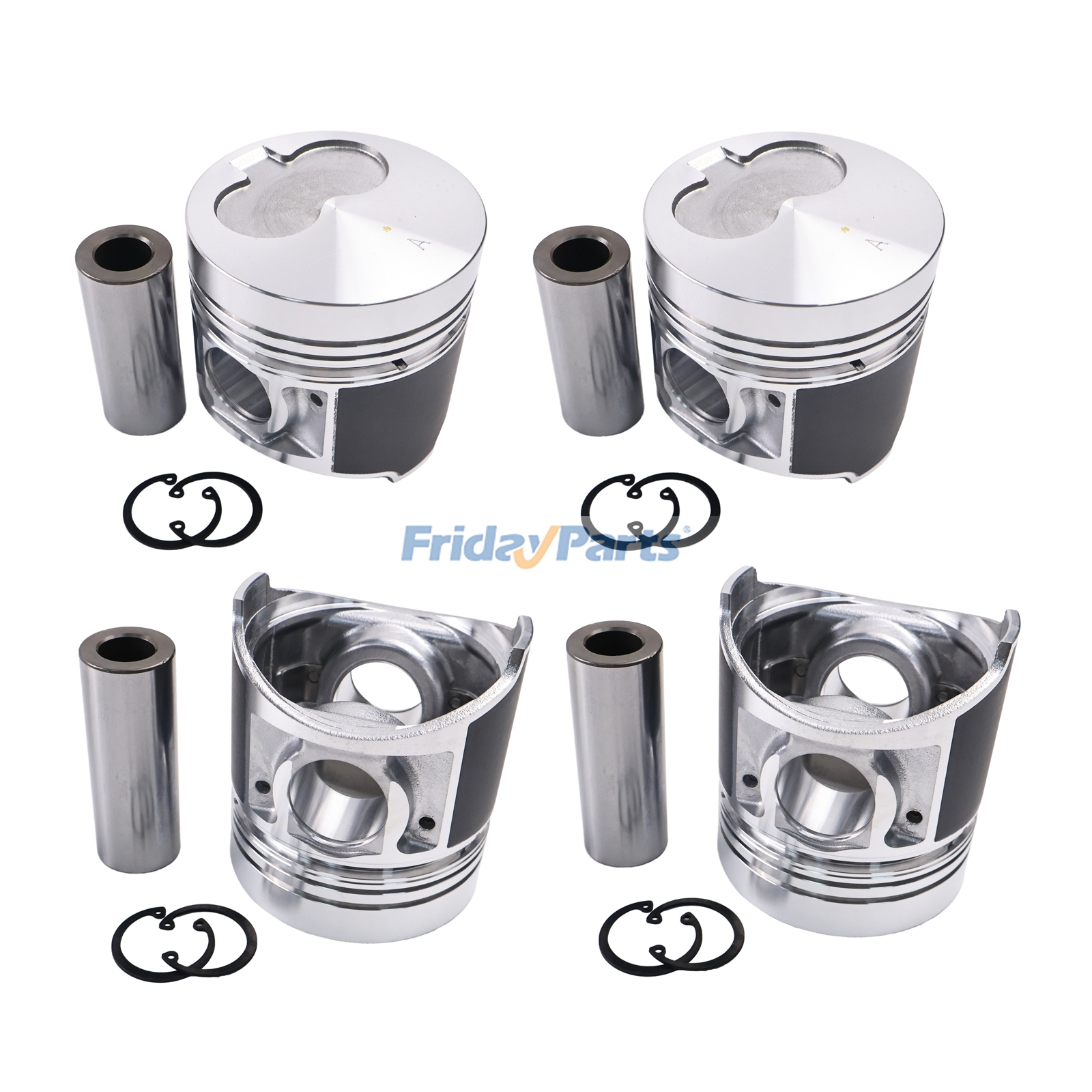 STD Piston Kit 115017810 for Perkins Engine 404F-E22T 403F-E17T