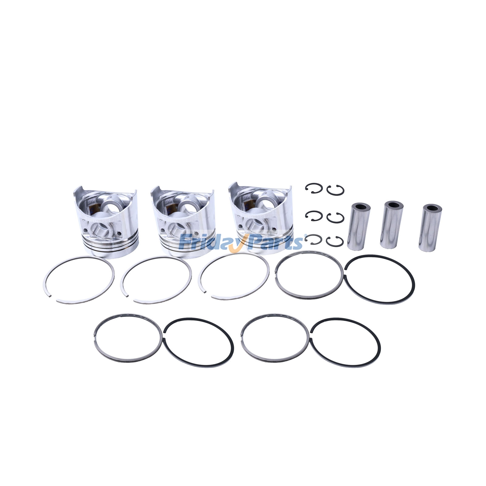STD ピストン キット 156-6982、Caterpillar CAT エンジン 3013 3014 掘削機 302.5 303.5 振動コンパクター CB-214D CB-224D CB-225D 用