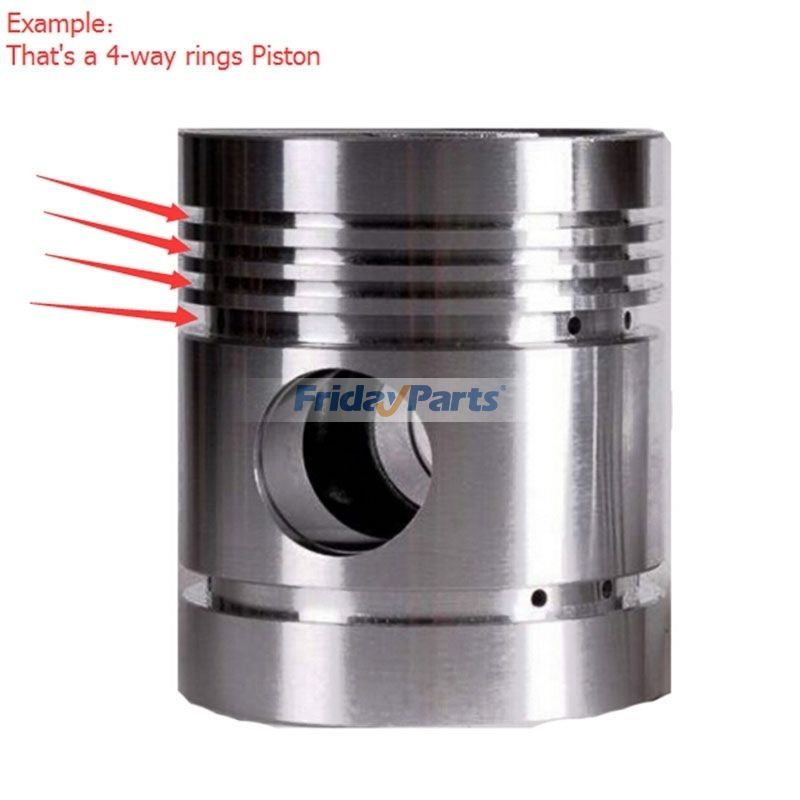 Engine,Tractor STD Piston Kit with Ring