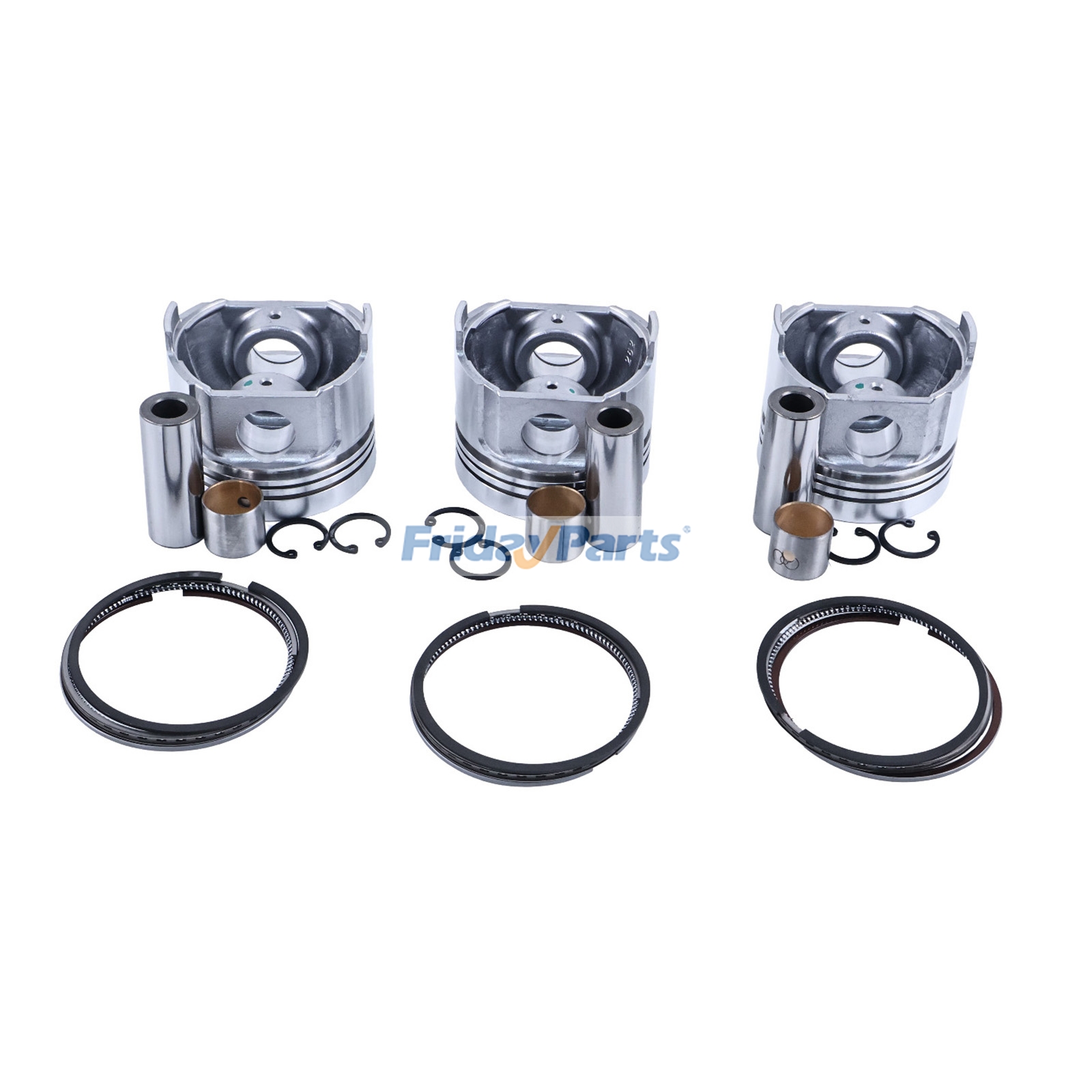 STD Piston Kit with Ring for Isuzu Engine 3YC1