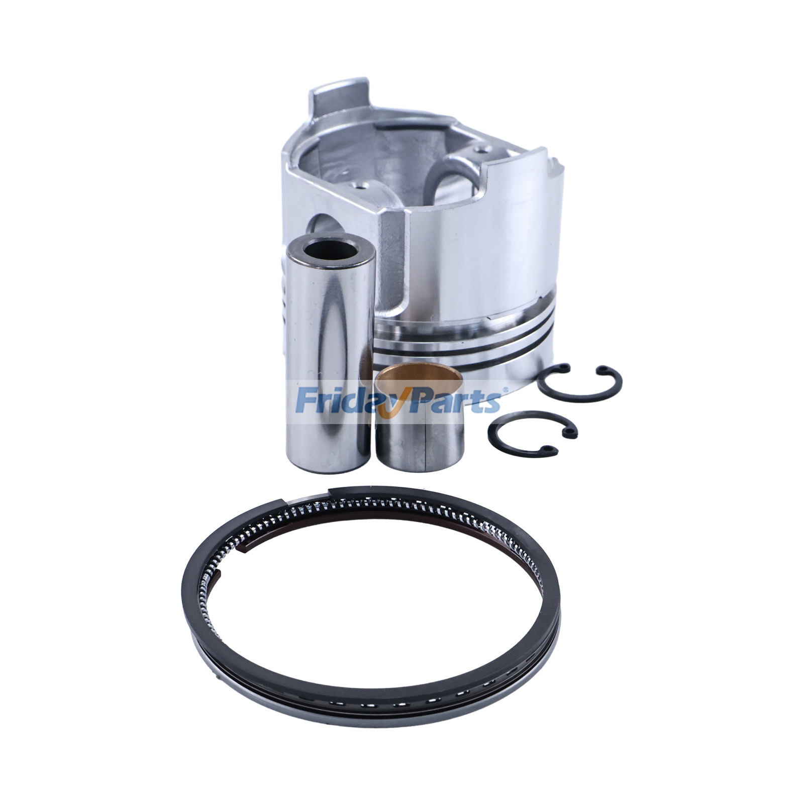Kit piston standard avec segments pour moteur Isuzu 3YC1pourPour HITACHI