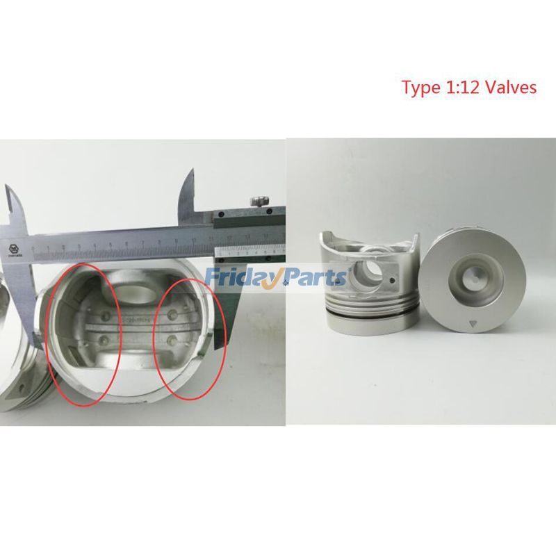 STD Piston Kit with Ring FSR FSS FRR FVR FTR for Engine,Truck