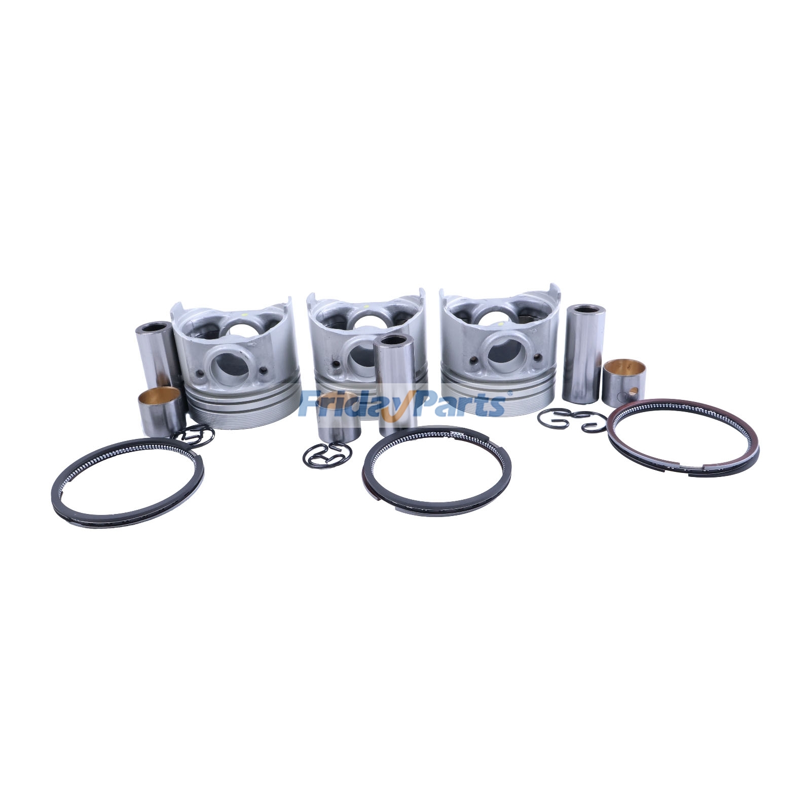 STD Piston Kit with Ring for Kubota Engine D662 D662-E D662-EB D662-E2B